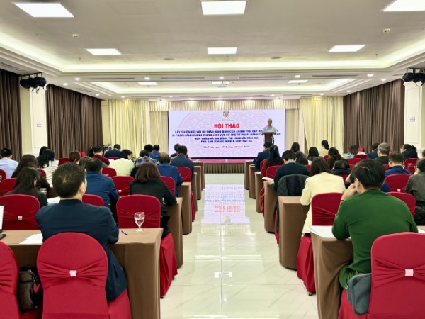 Hội thảo lấy ý kiến đối với dự thảo Nghị định của Chính phủ quy định xử phạt vi phạm hành chính trong lĩnh vực bổ trợ tư pháp; hành chính tư pháp; hôn nhân và gia đình; thi hành án dân sự; phá sản doanh nghiệp, hợp tác xã